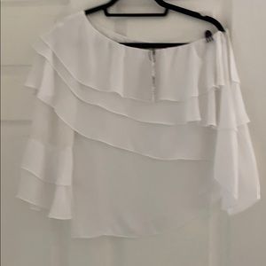 White off the shoulder blouse